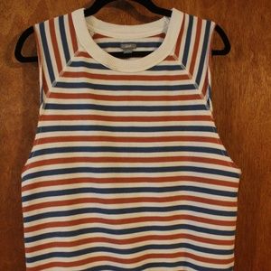 Aero Striped Woven Tank